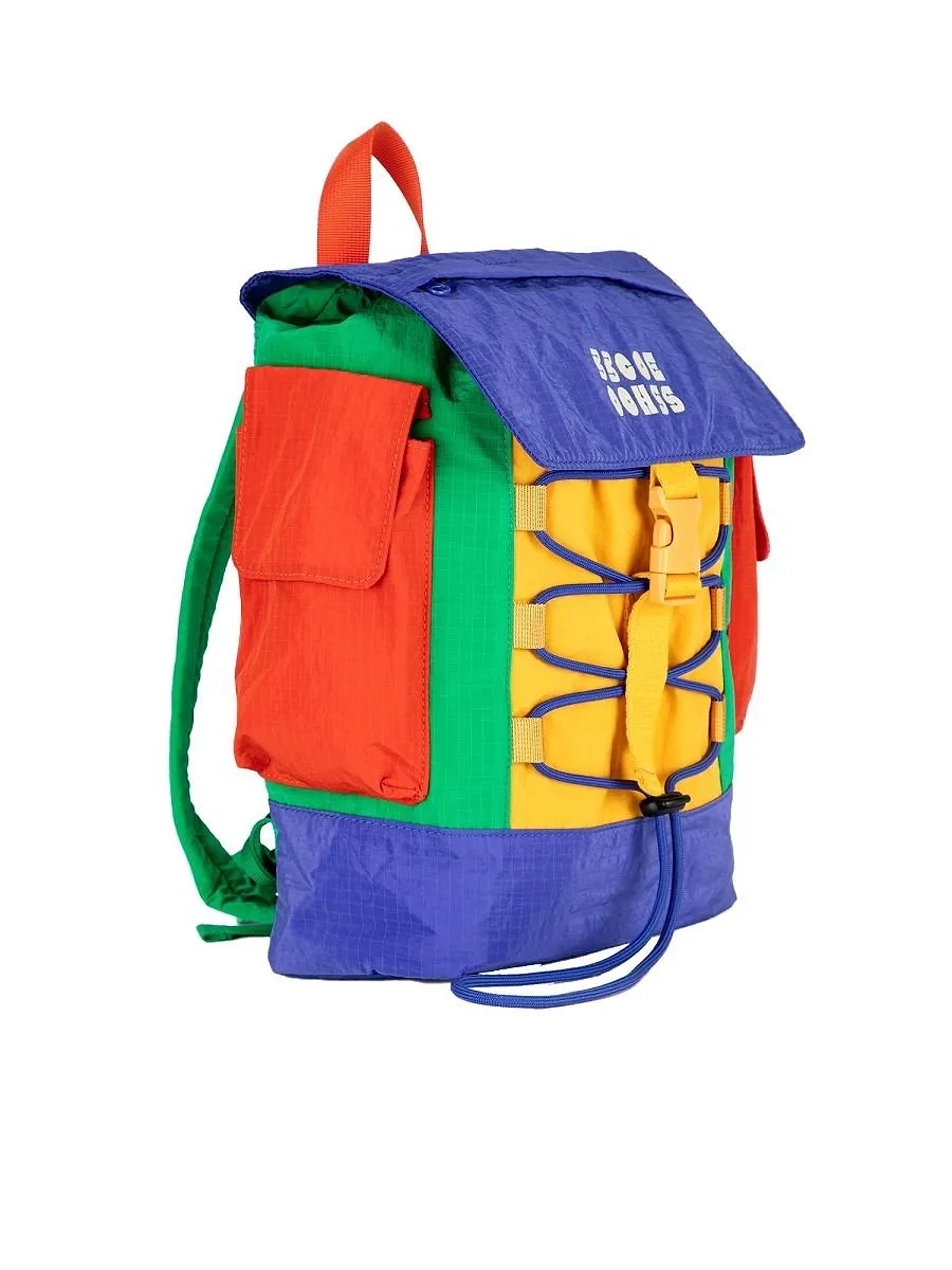 Bobo Choses Colorblock Drawstring Backpack