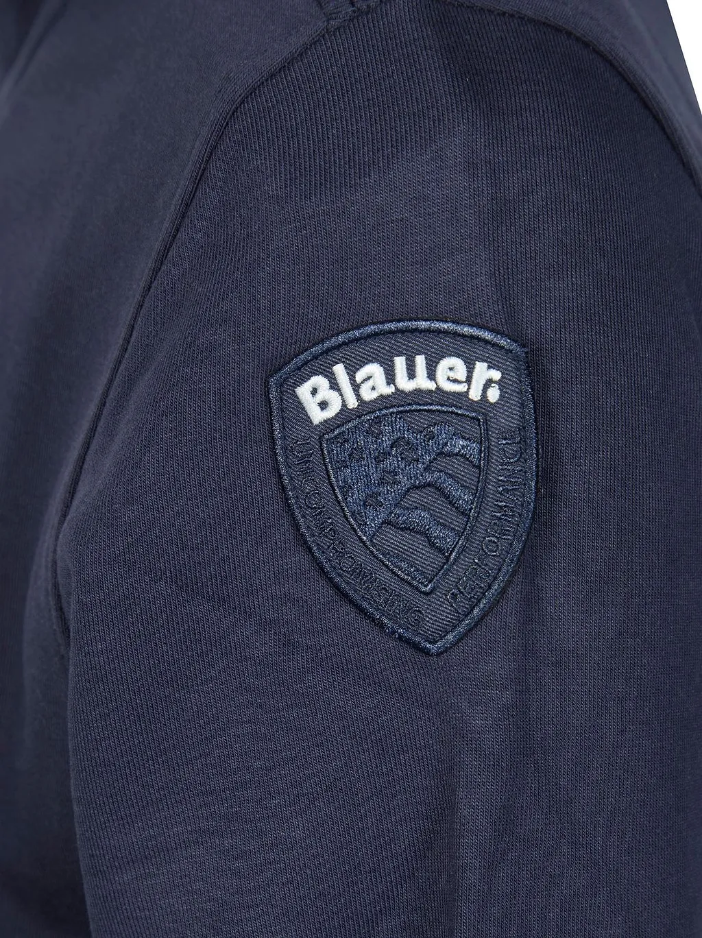 Blauer City New Logo-Patch High Neck Sweatshirt
