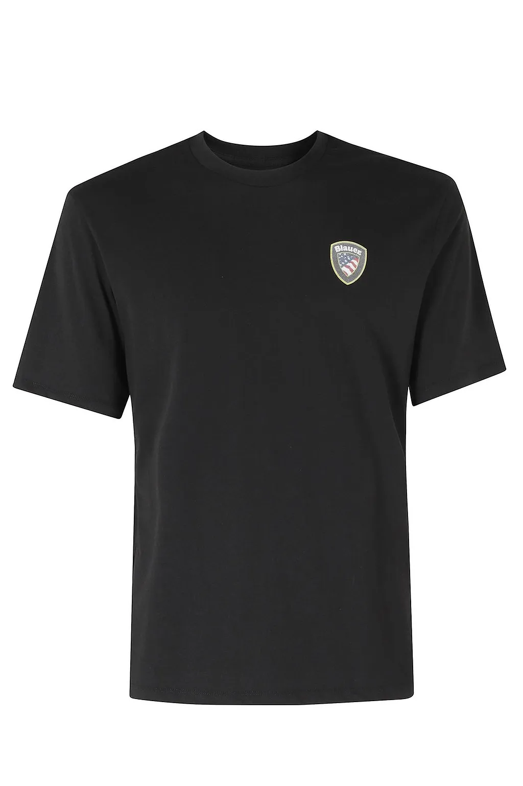 Blauer Faxon Logo Patch Crewneck T-Shirt