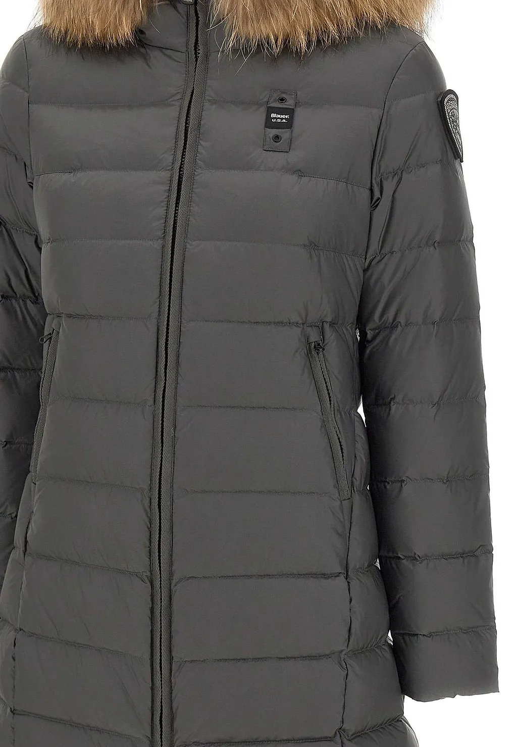Blauer Fur-Trimmed Puffer Jacket