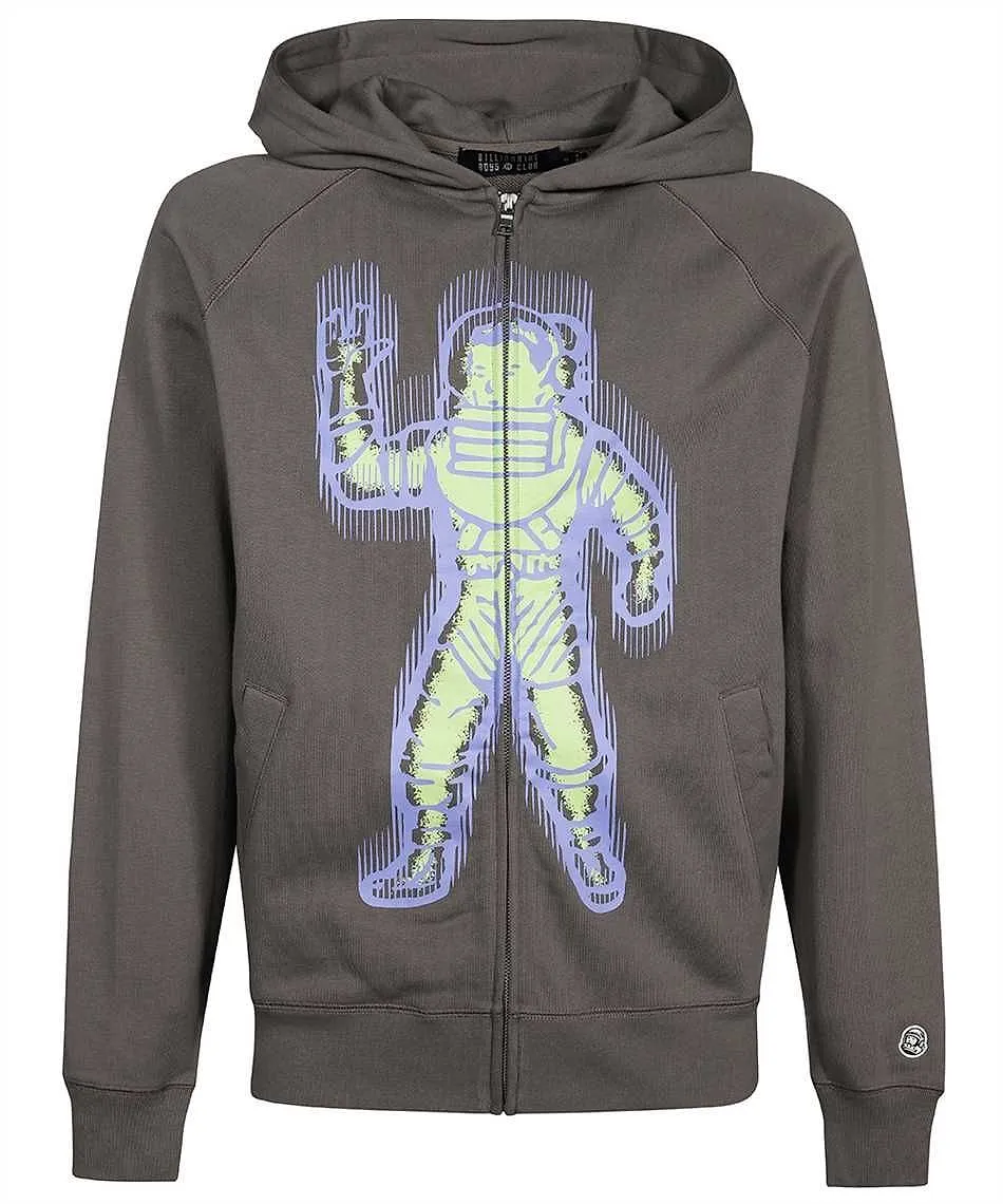 Billionaire Graphic-Printed Zip-Up Hoodie