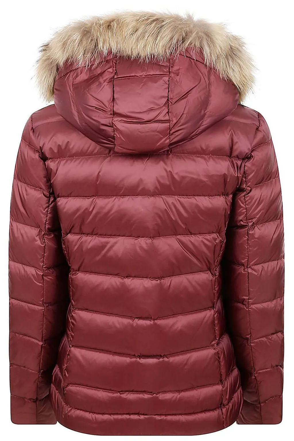 Blauer Hooded Fur-Trimmed Down Jacket