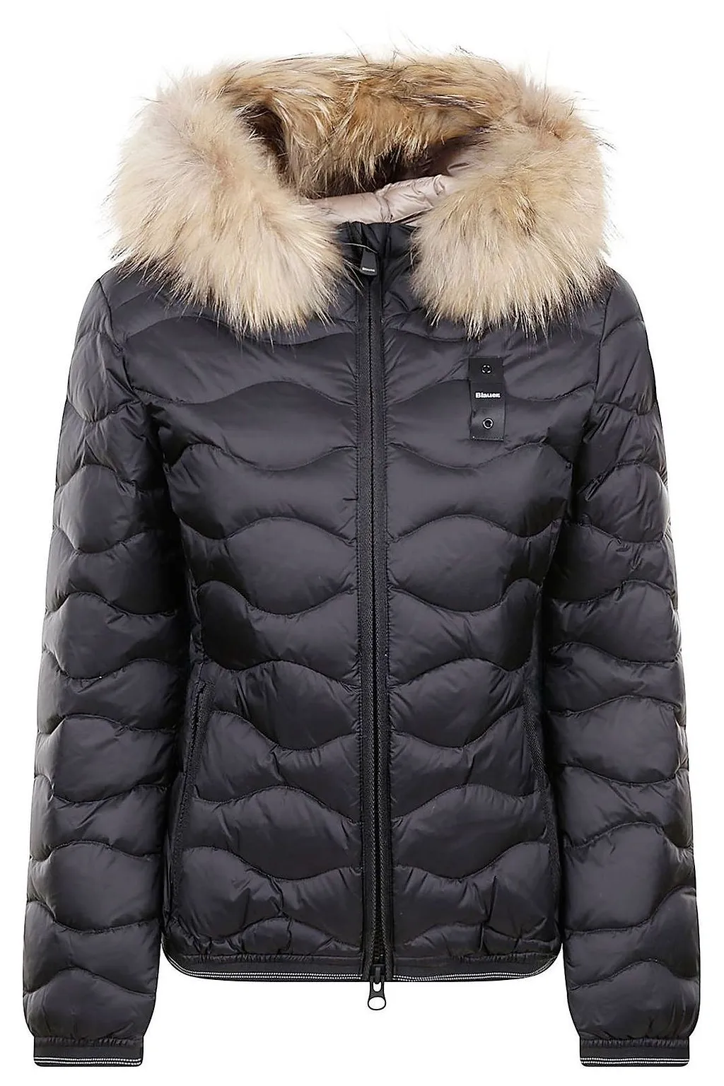 Blauer Hooded Quilted Down Jacket