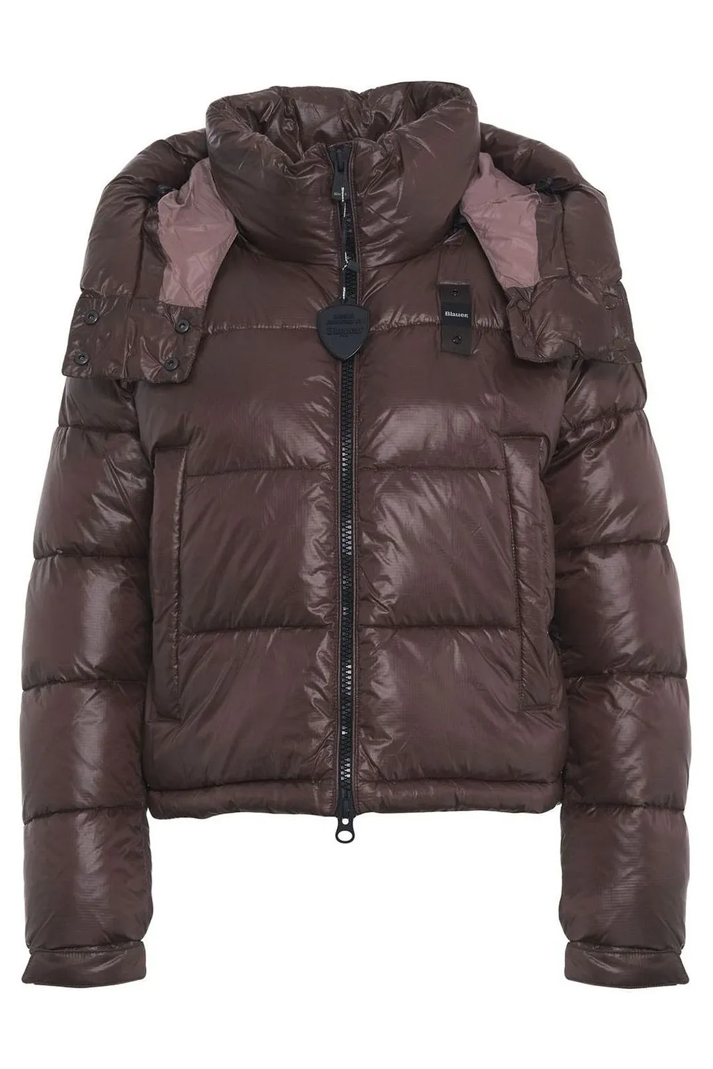 Blauer Hooded Zip-Up Padded Jacket