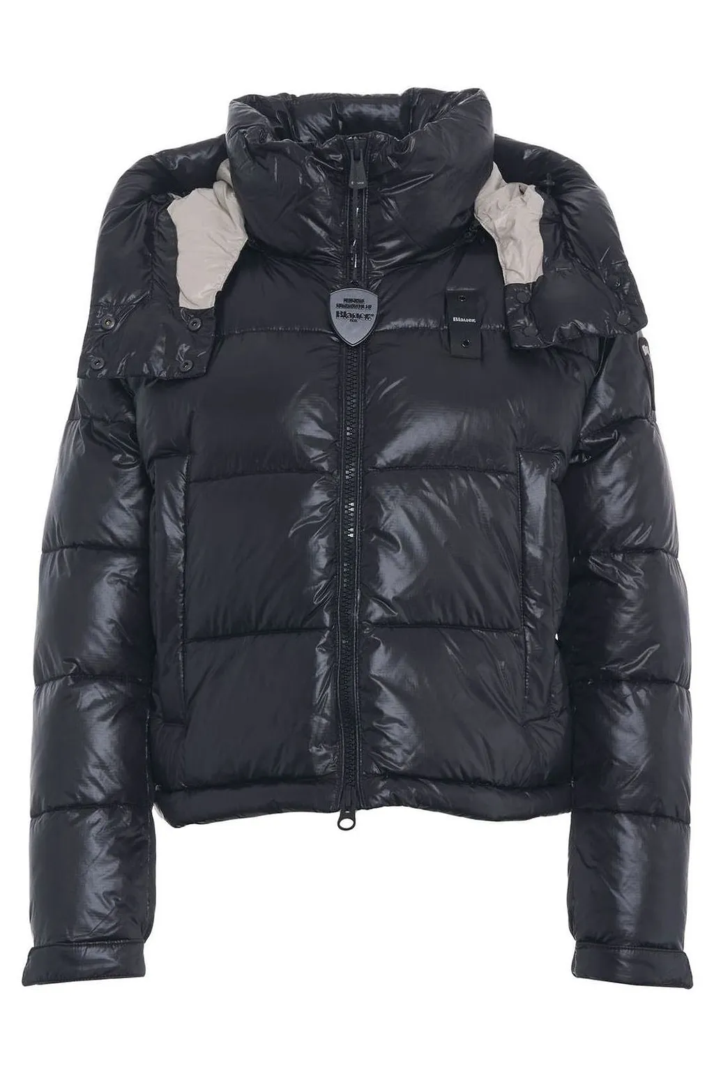 Blauer Hooded Zip-Up Padded Jacket