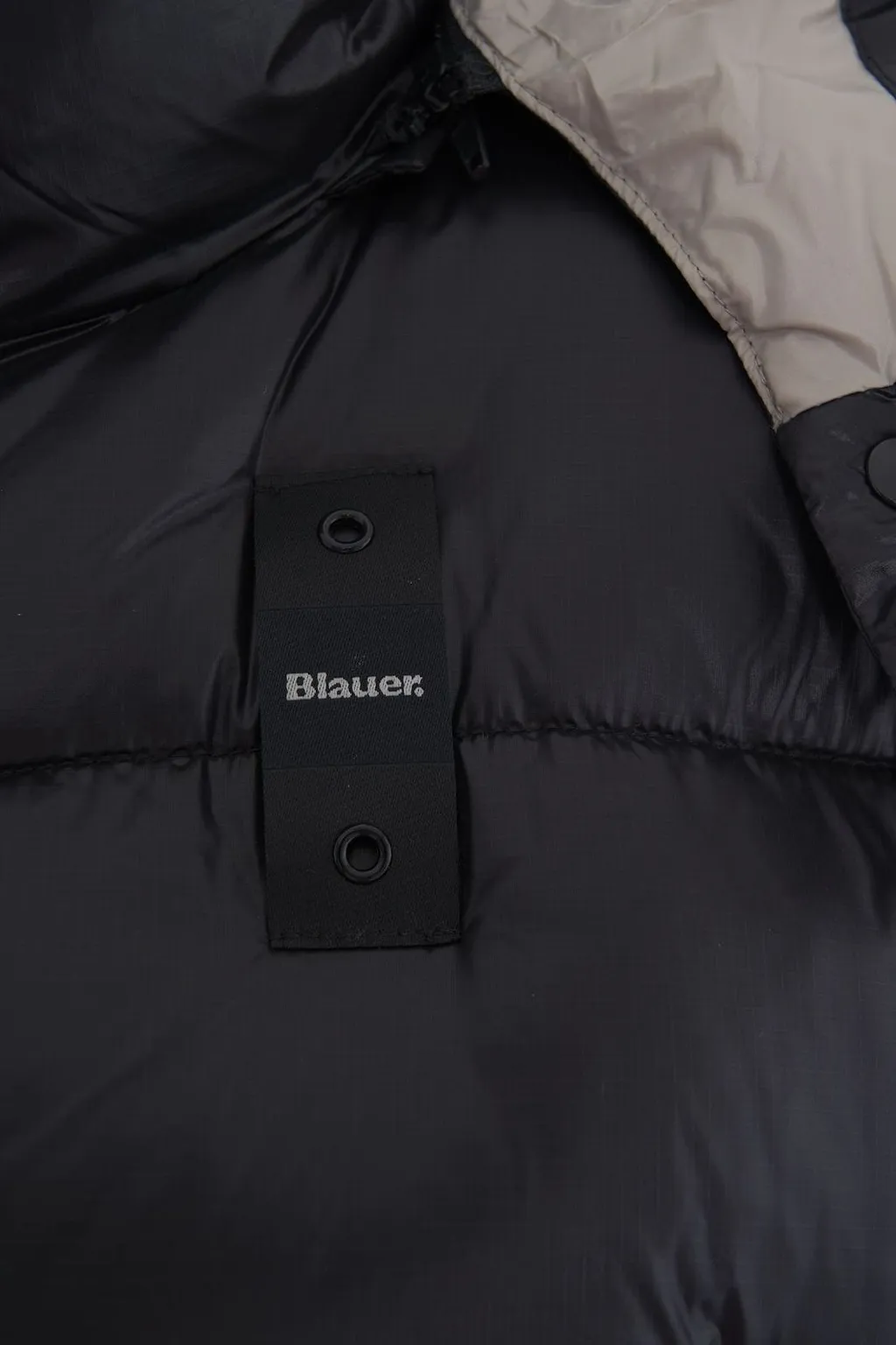 Blauer Hooded Zip-Up Padded Jacket