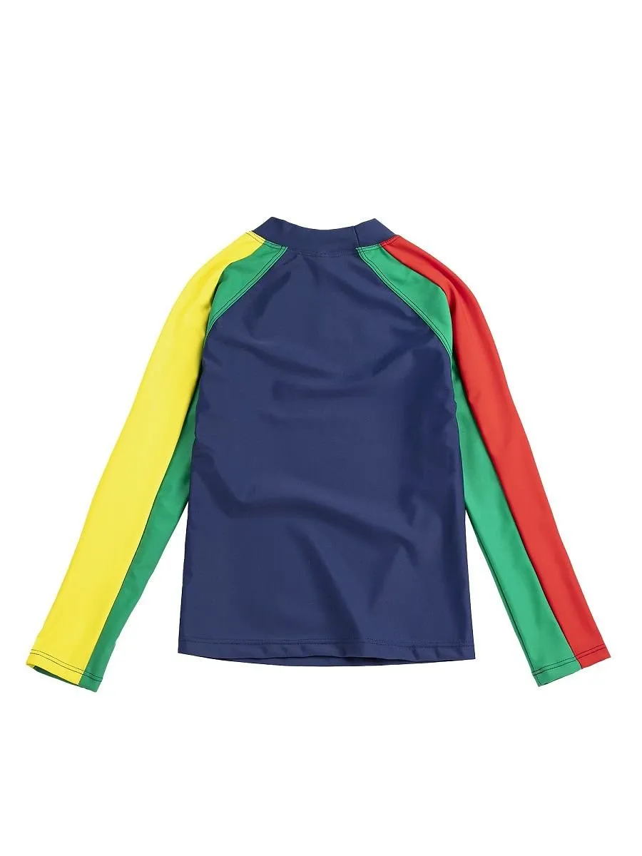 Bobo Choses Logo Long-Sleeve Swim Top