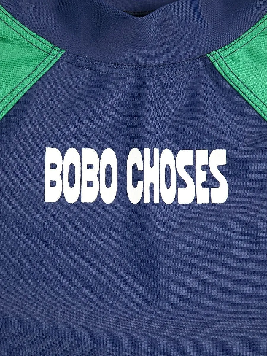 Bobo Choses Logo Long-Sleeve Swim Top
