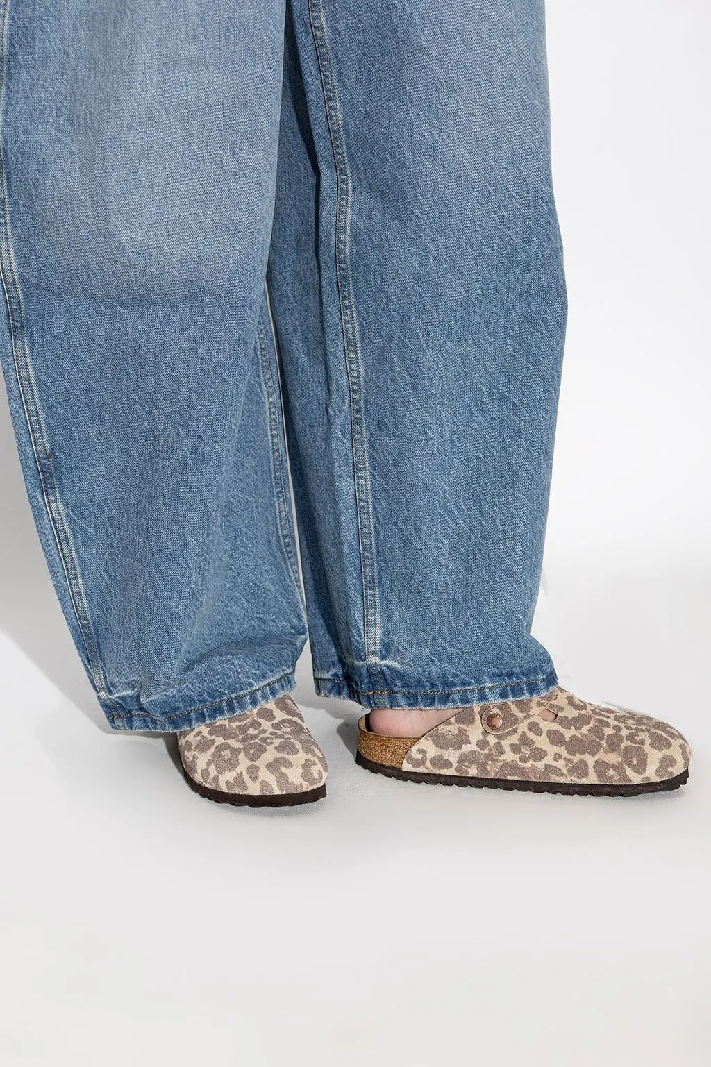 Birkenstock Boston Patterned Clogs
