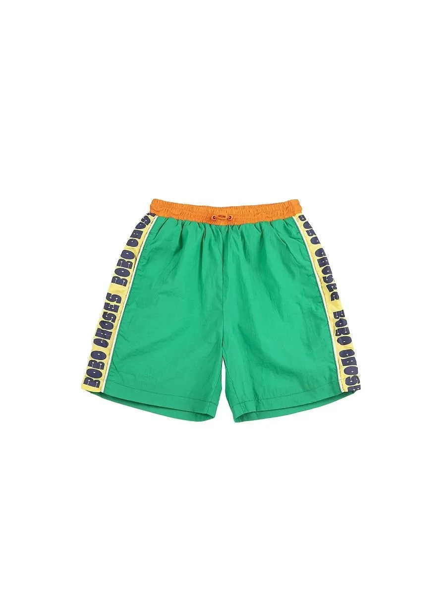 Bobo Choses Logo Trim Bermuda Shorts