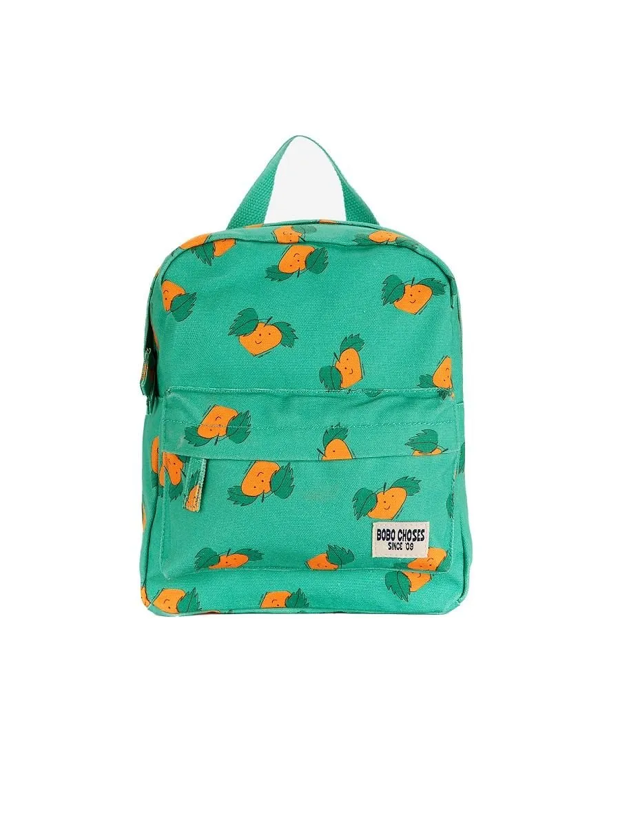 Bobo Choses Tangerine Print Backpack