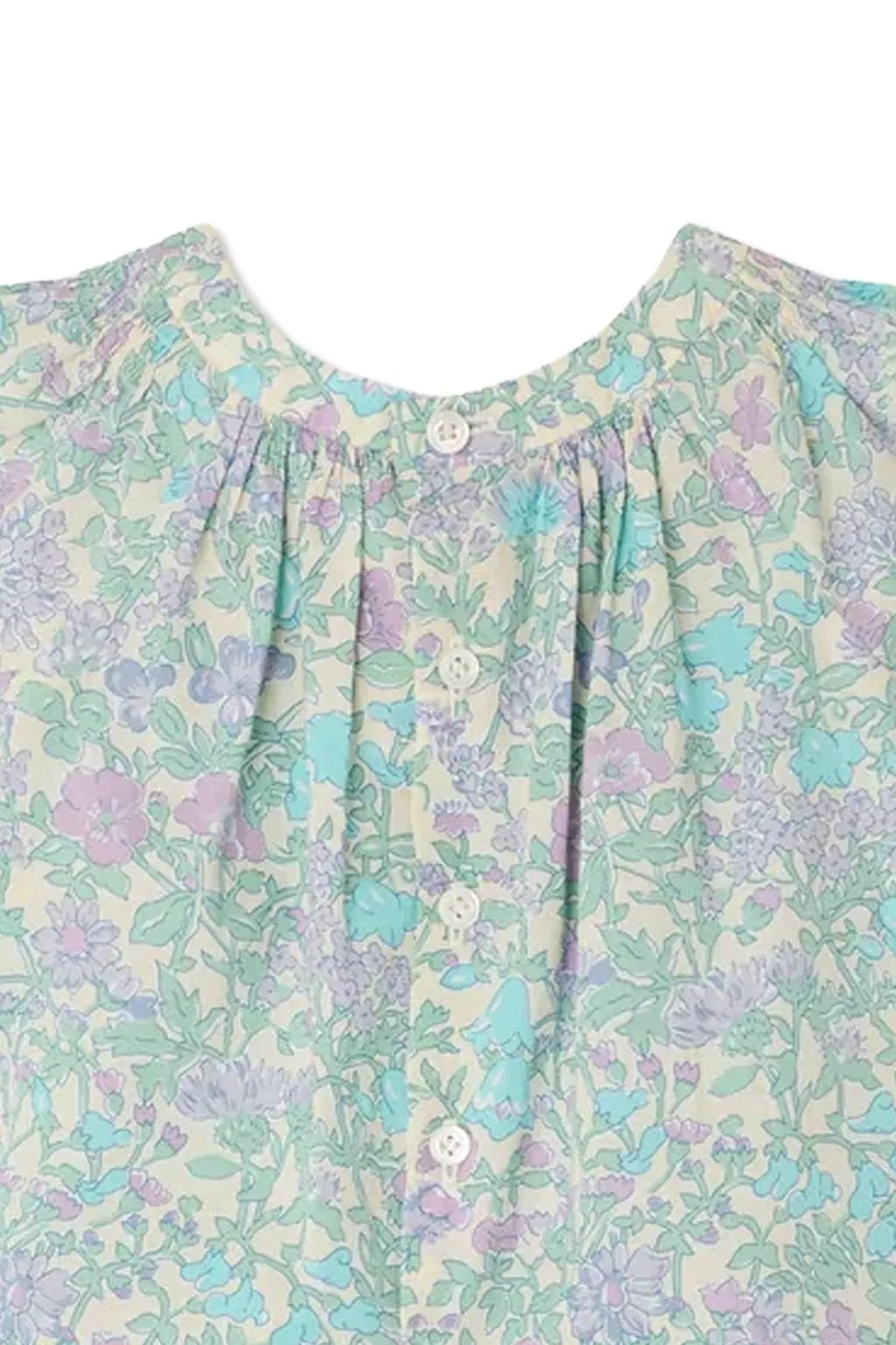 Bonpoint Smocked And Hand-Embroidered Laurie Blouse