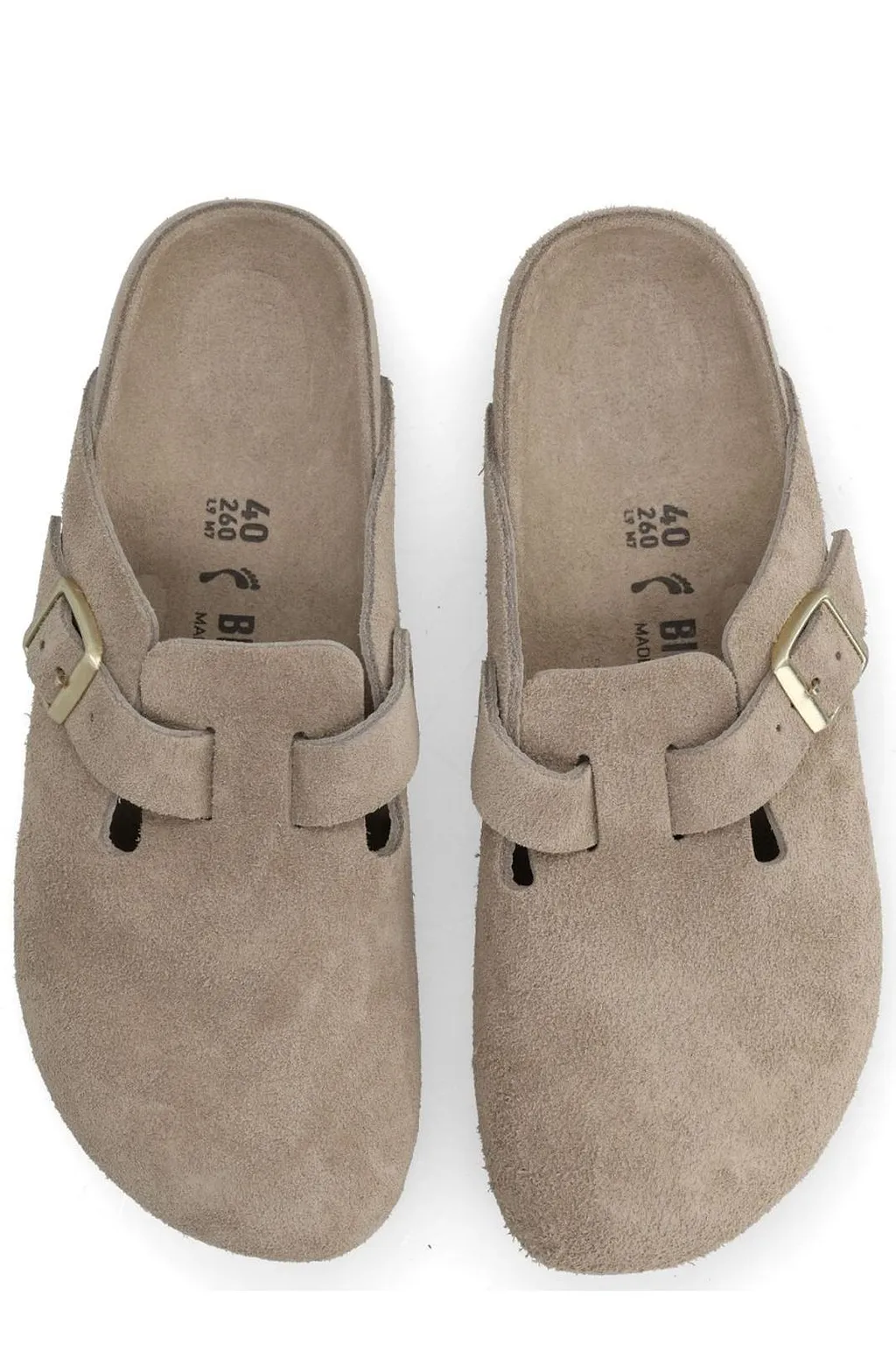 Birkenstock Boston Buckled Clogs