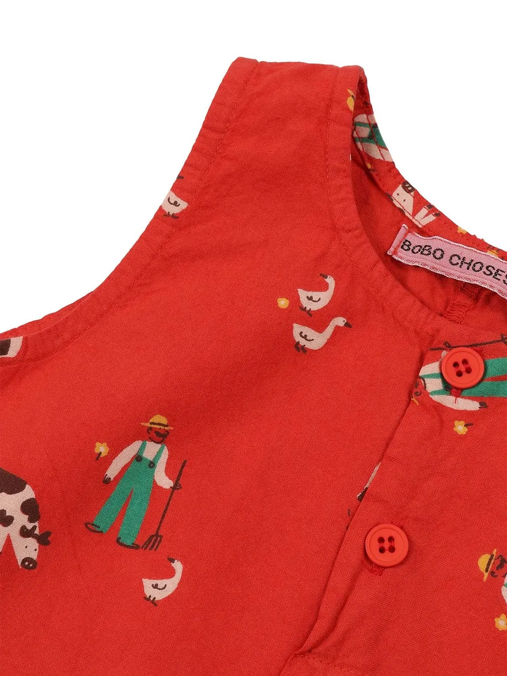 Bobo Choses Pattern-Printed Playsuit