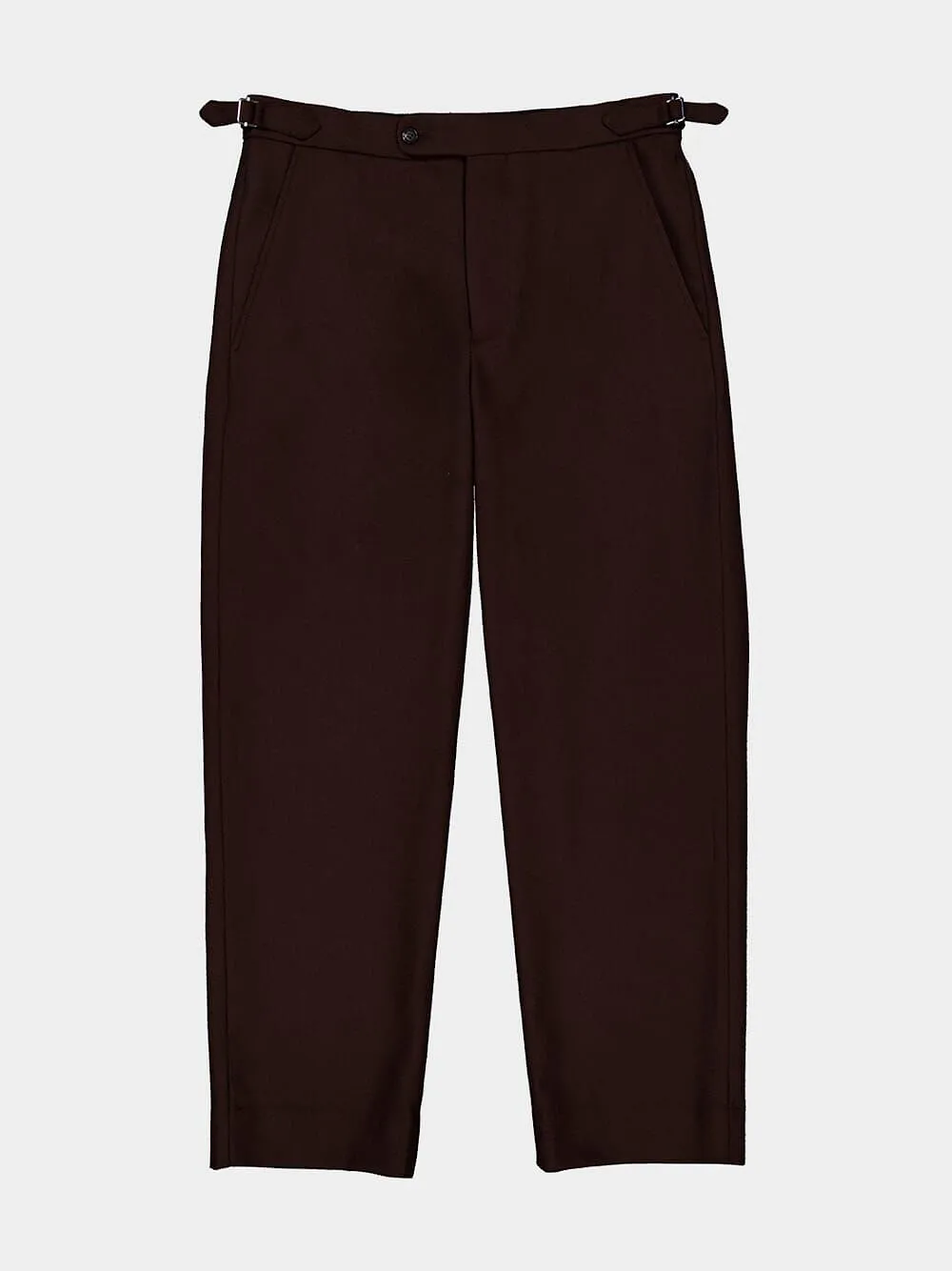 Bode Bramble Side Buckle Straight-Leg Trousers