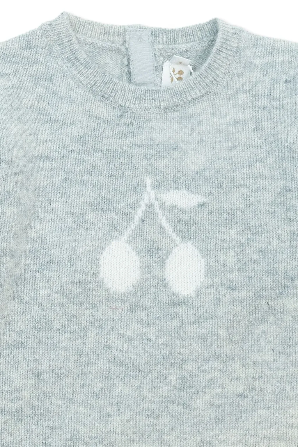 Bonpoint Tilouana Crewneck Knitted Rompers
