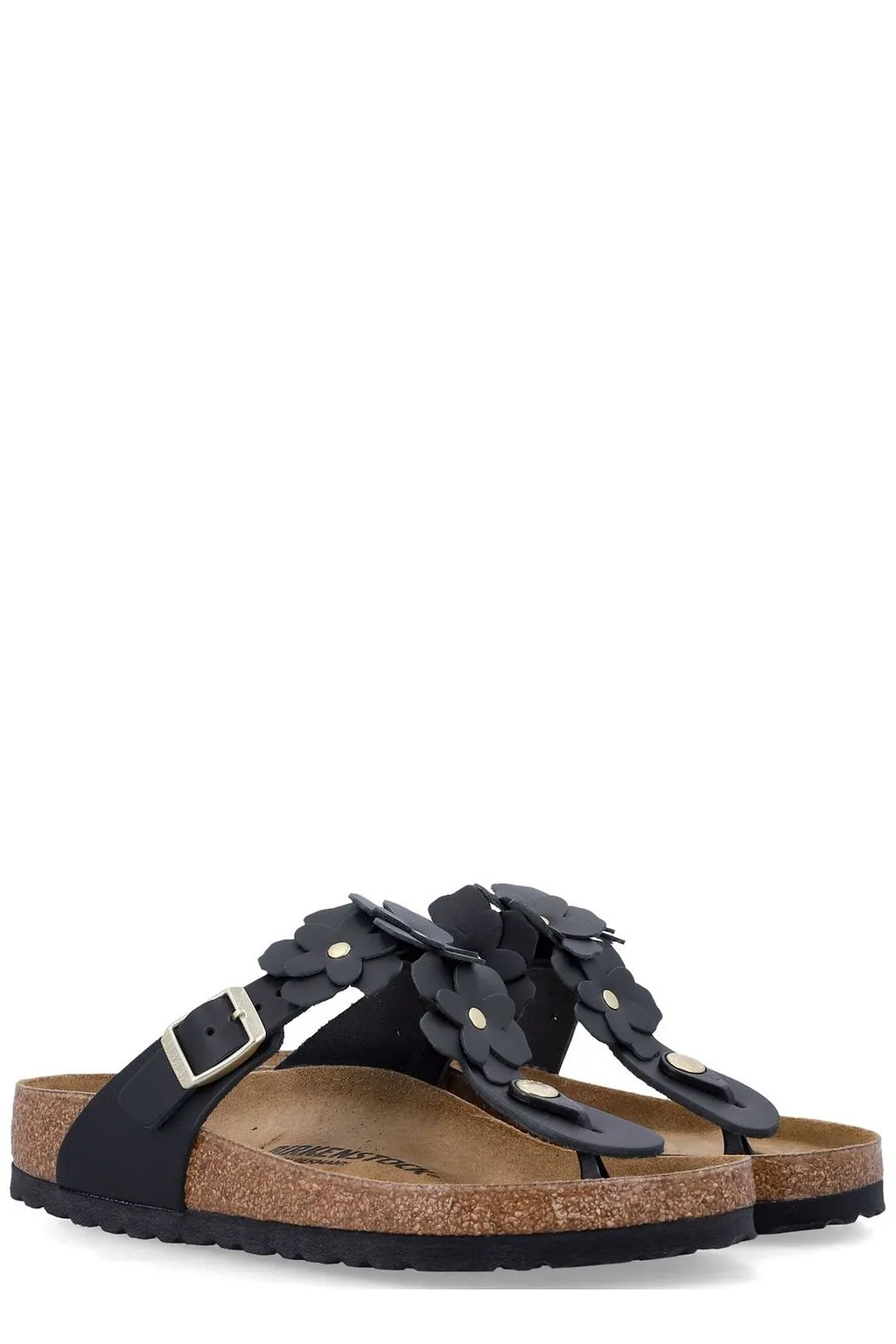 Birkenstock Gizeh Flower Embellished Slippers