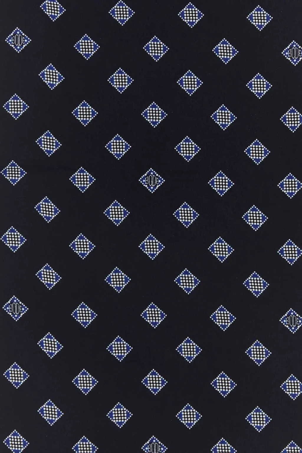 Bode Foyer Diamond Fringed Scarf