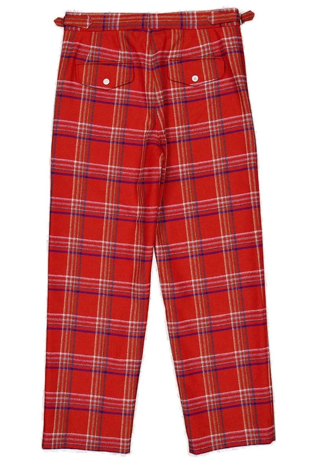 Bode Gable Plaid Checked Trousers