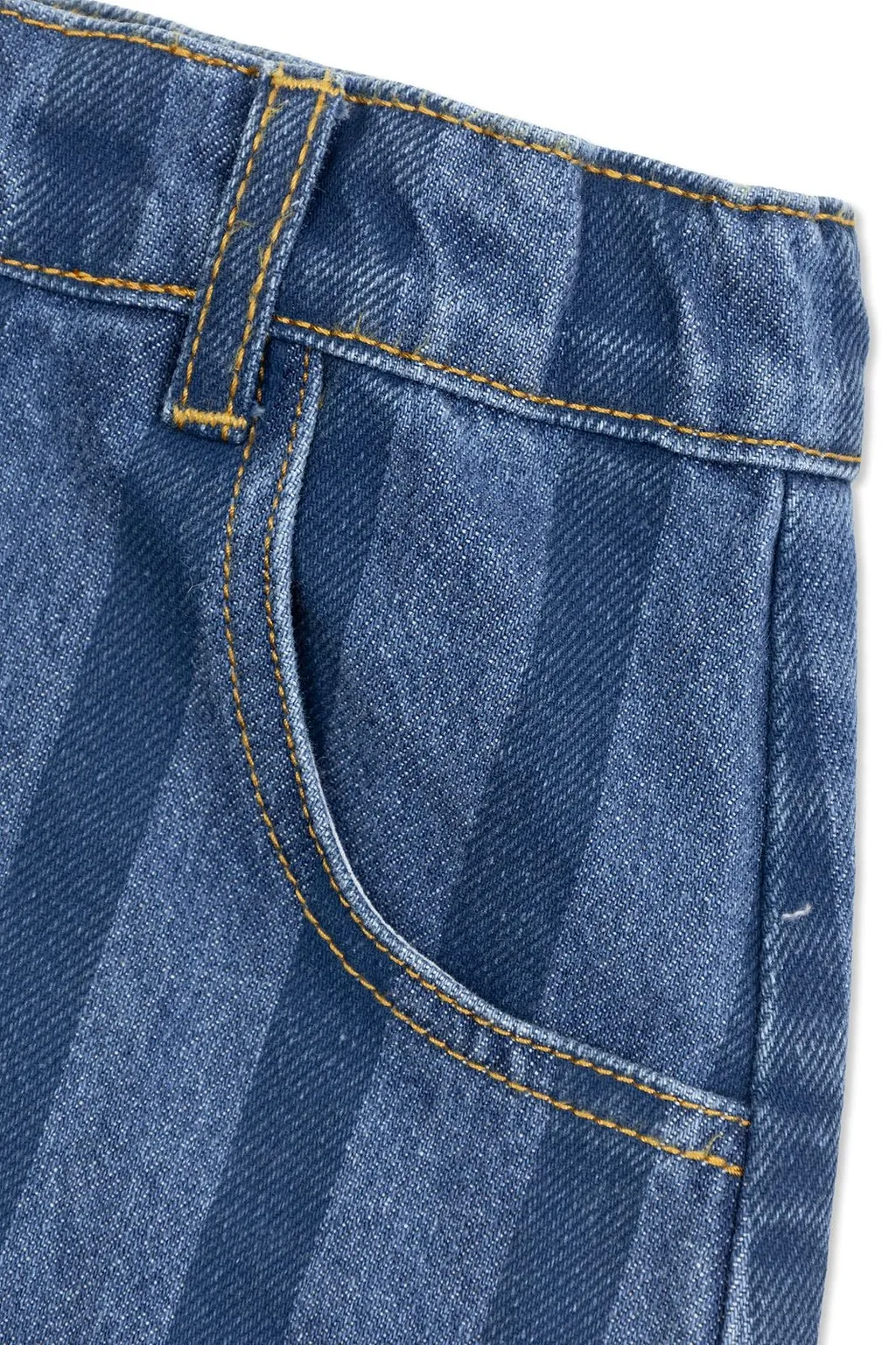 Bobo Choses Pickles Printed Denim Skirt