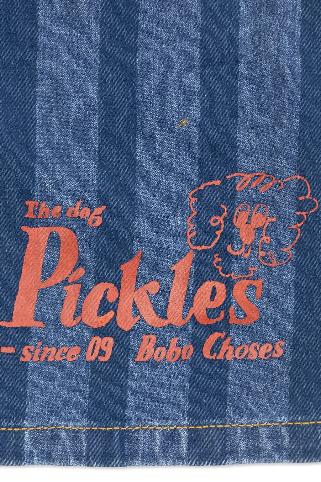Bobo Choses Pickles Printed Denim Skirt