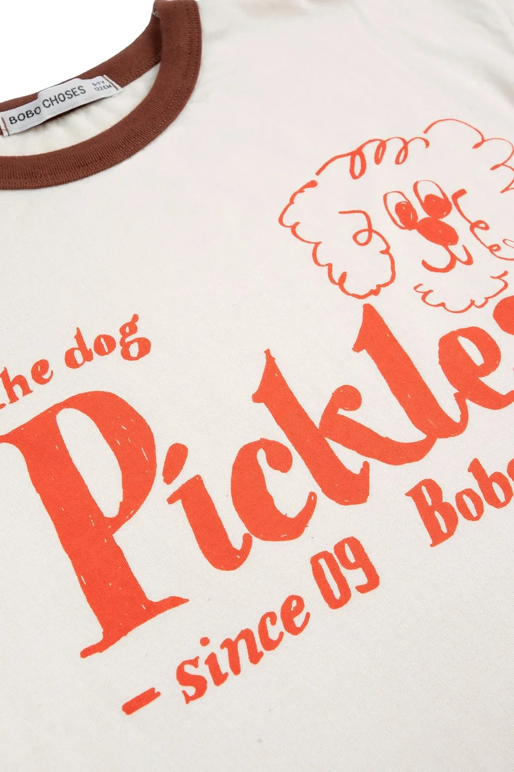 Bobo Choses Pickles Print Ringer T-Shirt