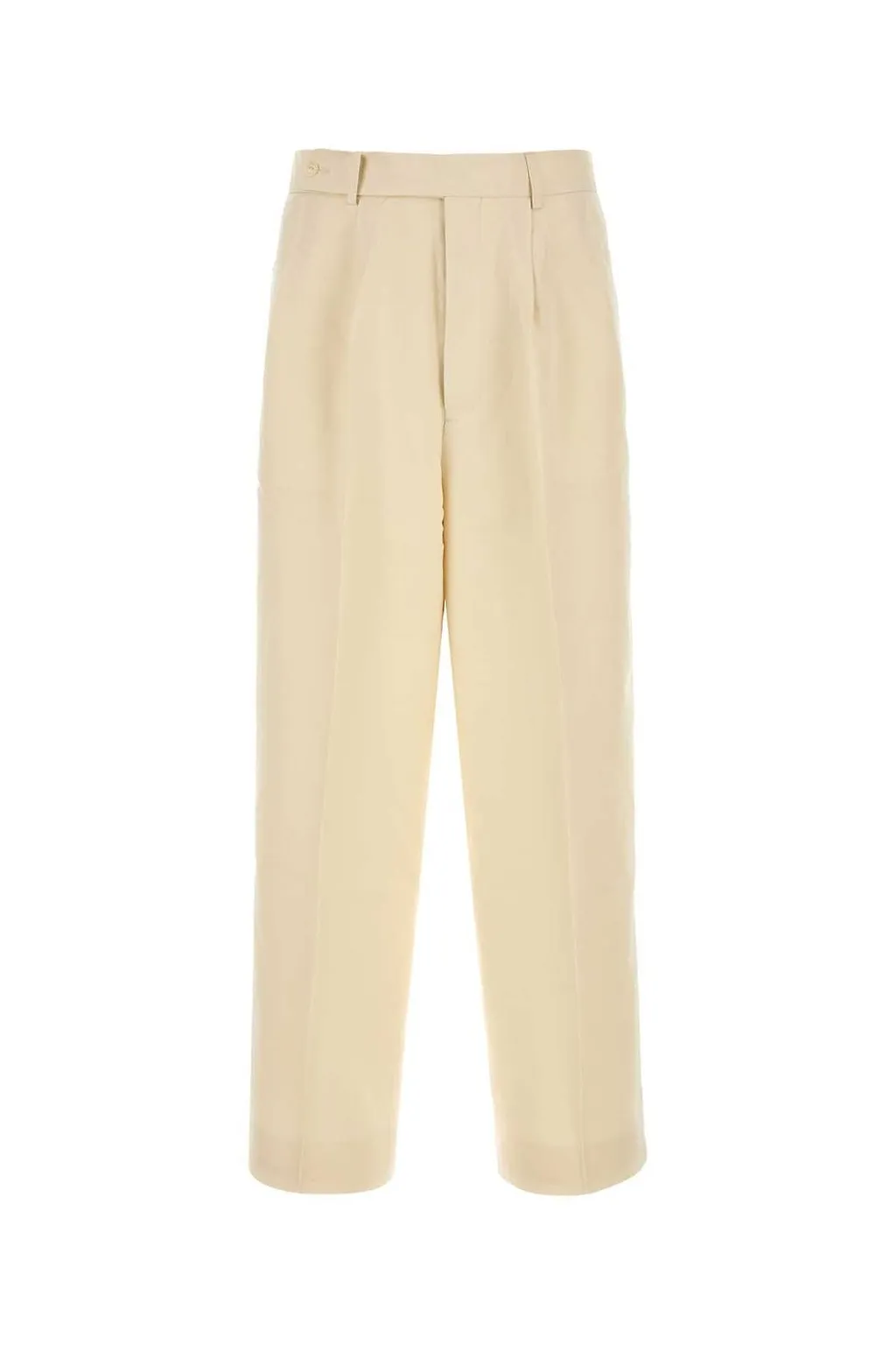 Bode Slub Weave Wide-Leg Pants