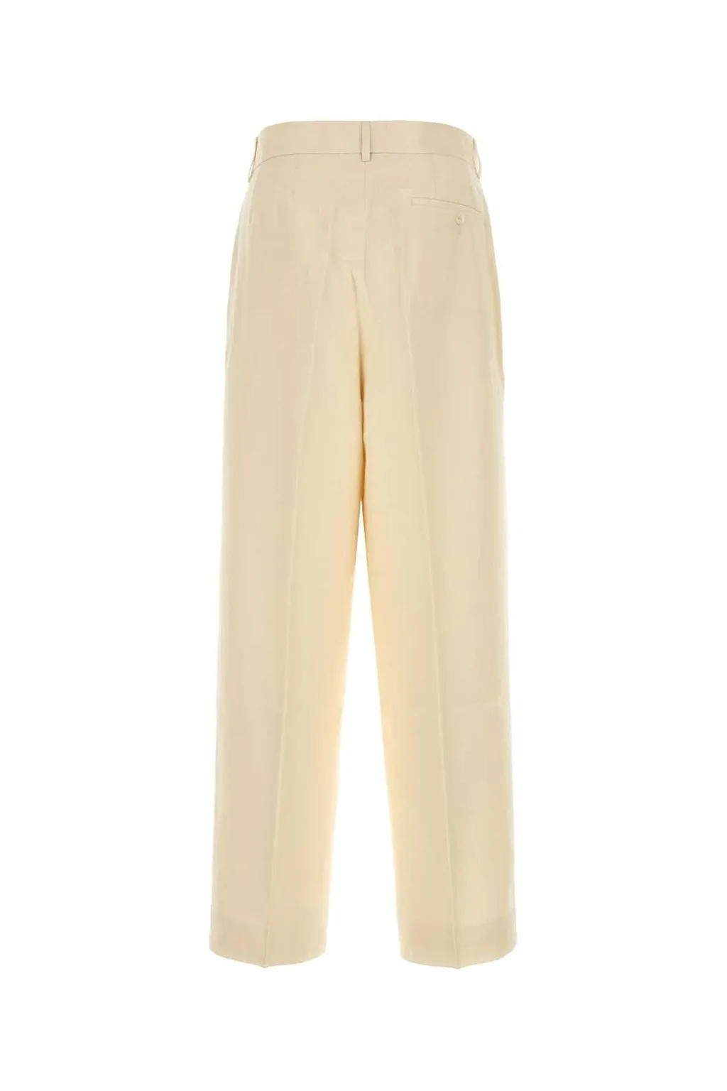 Bode Slub Weave Wide-Leg Pants
