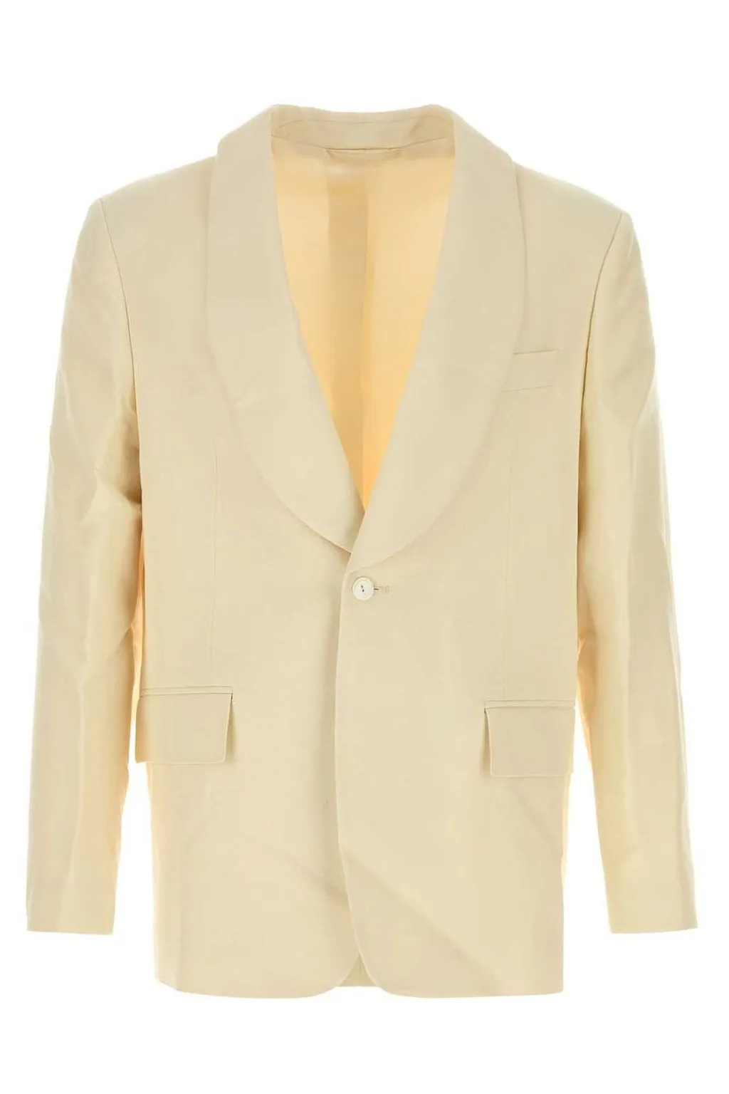 Bode Slub Weave Tuxedo Blazer