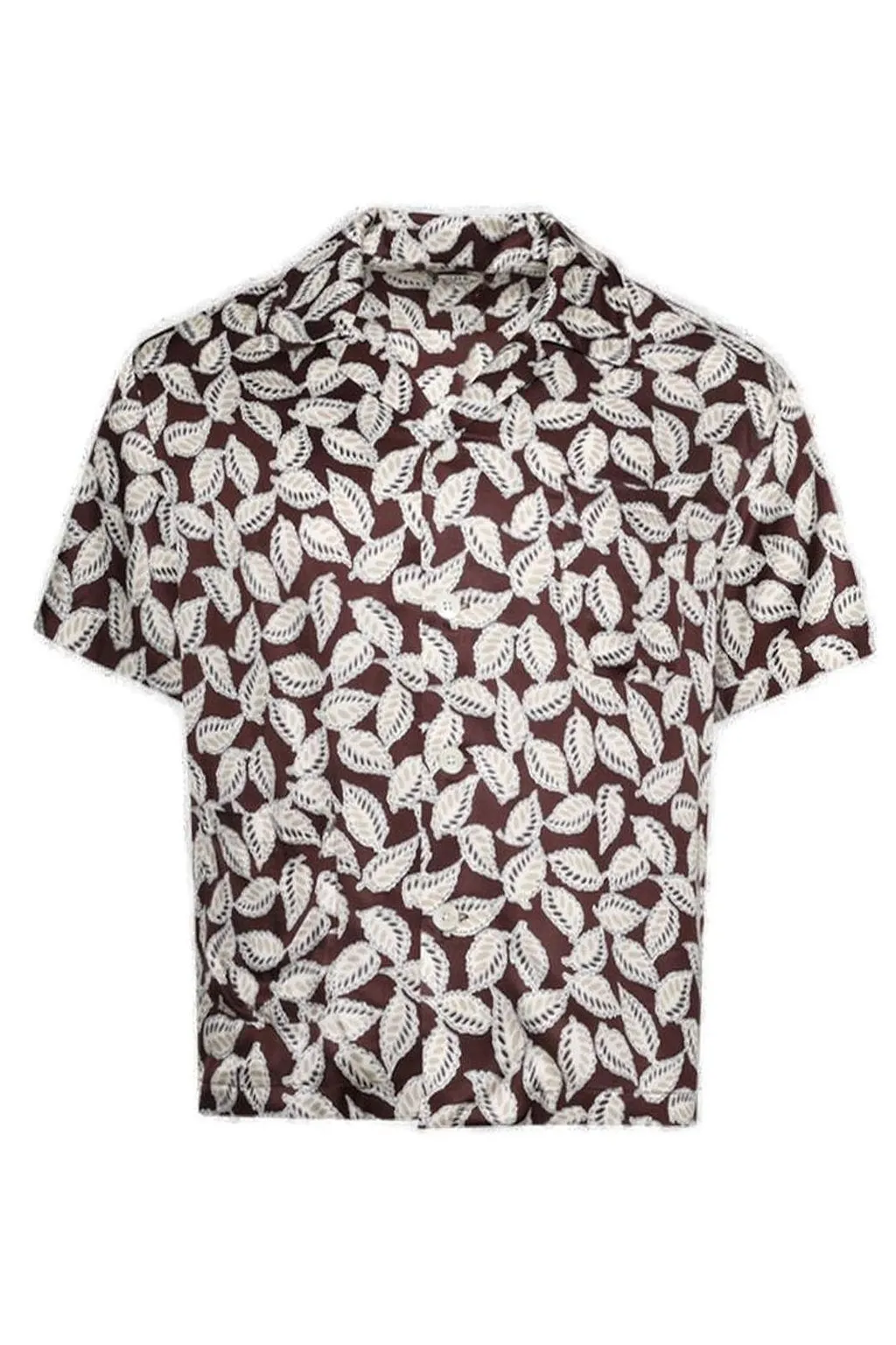 Bode Paper Birch Short Sleeved Shirt