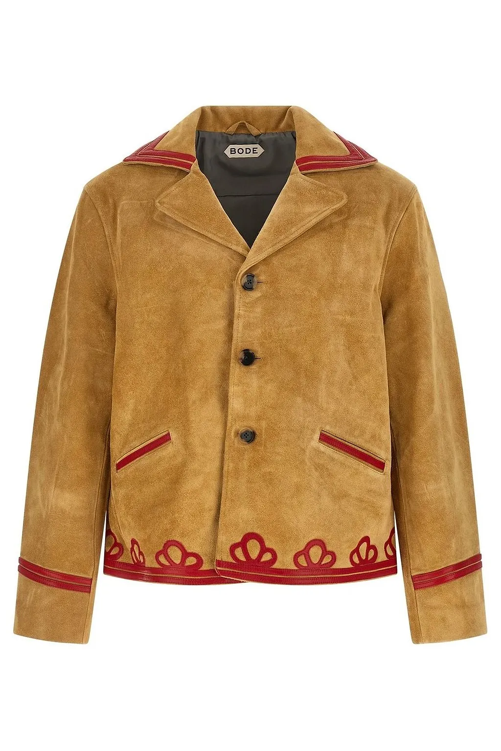 Bode Trefoil Embroidered Jacket