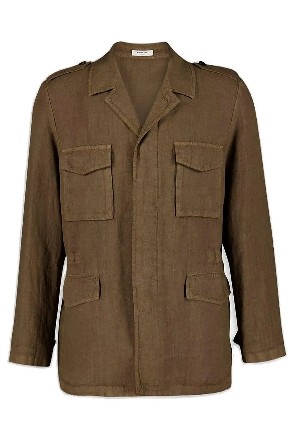Boglioli Button-Up Long-Sleeved Jacket