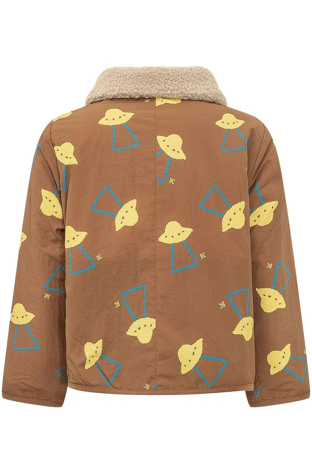 Bobo Choses Pixel Abduction All Over Reversible Jacket