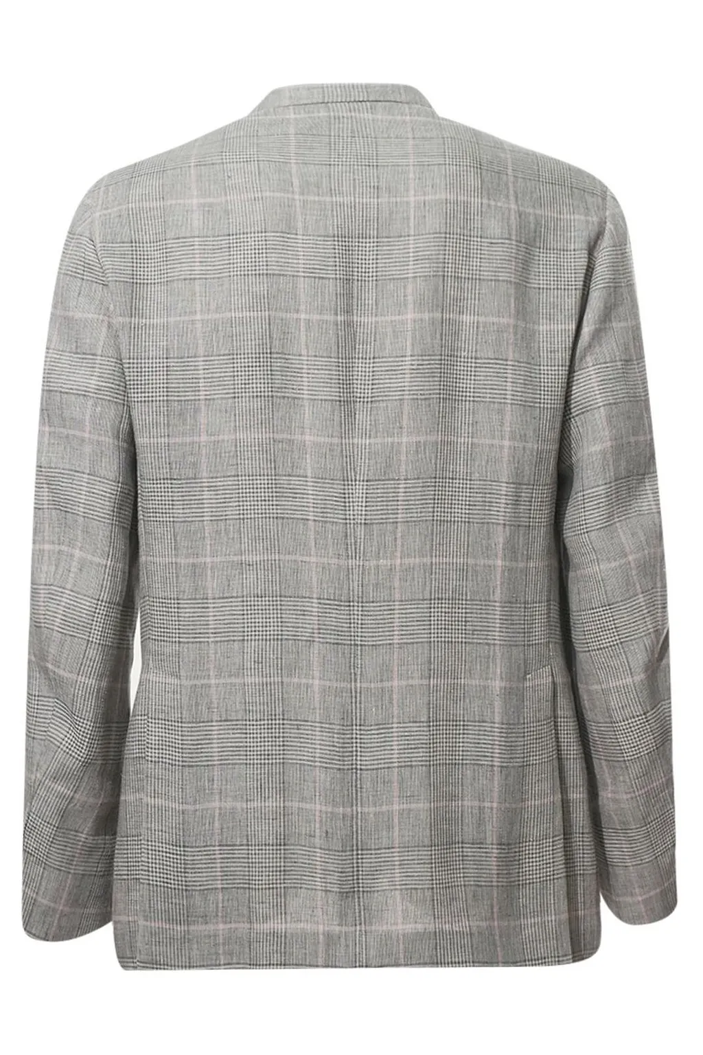Boglioli Checked Two-Button Blazer