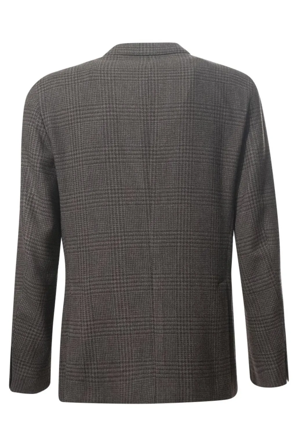 Boglioli Checked Two-Button Blazer