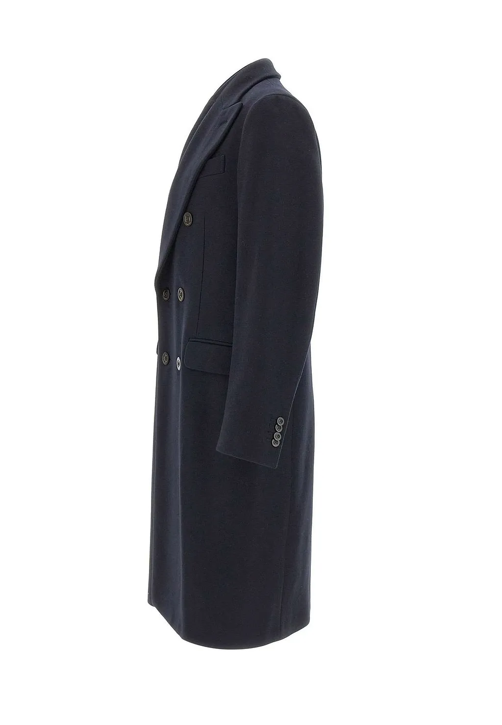 Boglioli Double-Breasted Long Coat