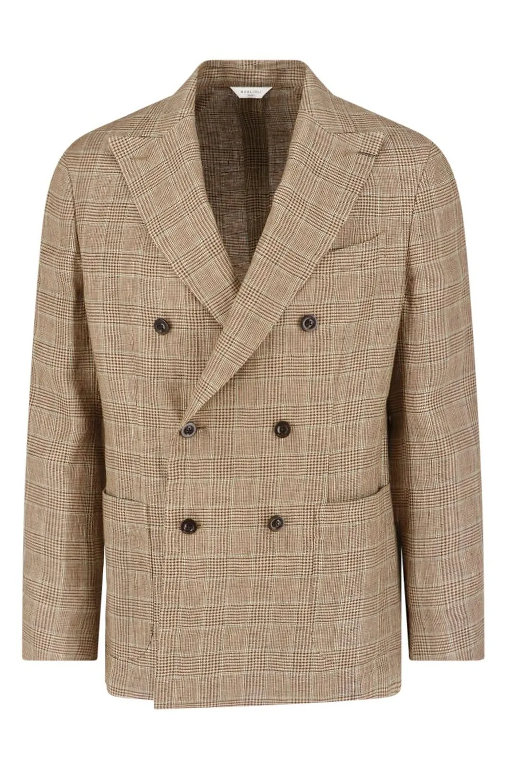 Boglioli Double-Breasted Checked Blazer