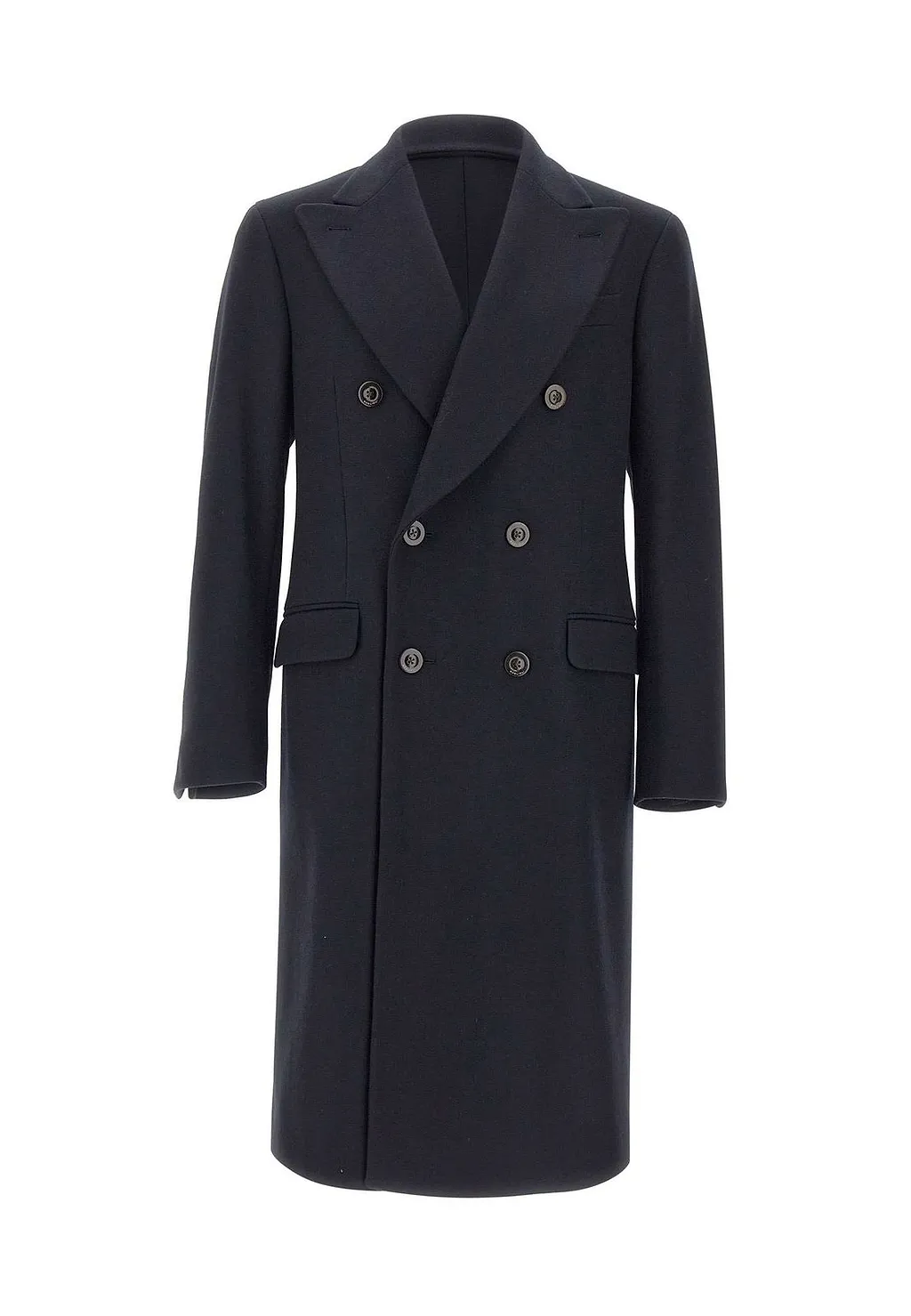Boglioli Double-Breasted Long Coat
