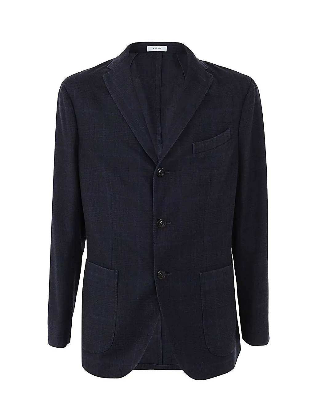 Boglioli Single-Breasted Checked Jacket