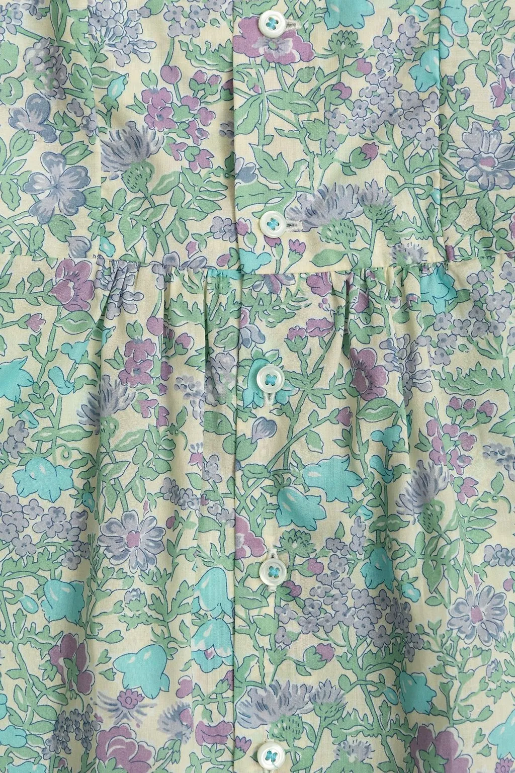 Bonpoint Wide Sleeved Printed Pais Dress