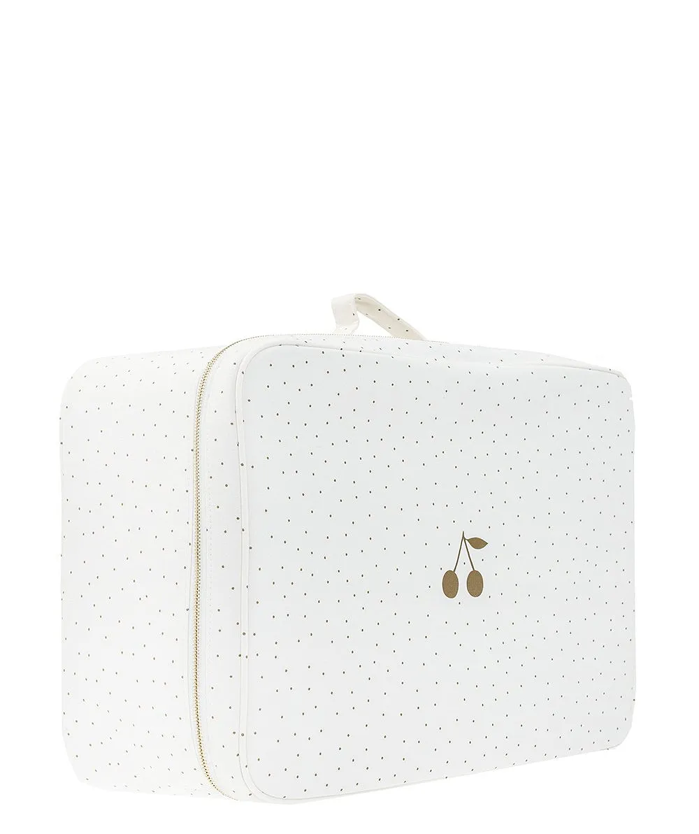 Bonpoint Cherry Printed Zip-Up Wash Bag