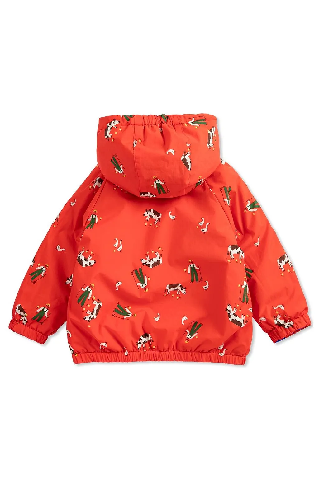 Bobo Choses Reversible Printed Hooded Jacket