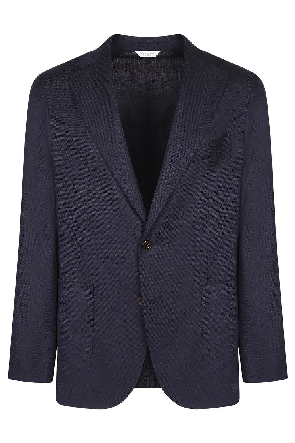 Boglioli Textured Single Breasted Blazer