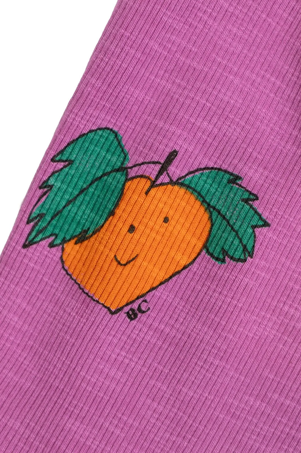 Bobo Choses Ribbed Fruit Print Shorts
