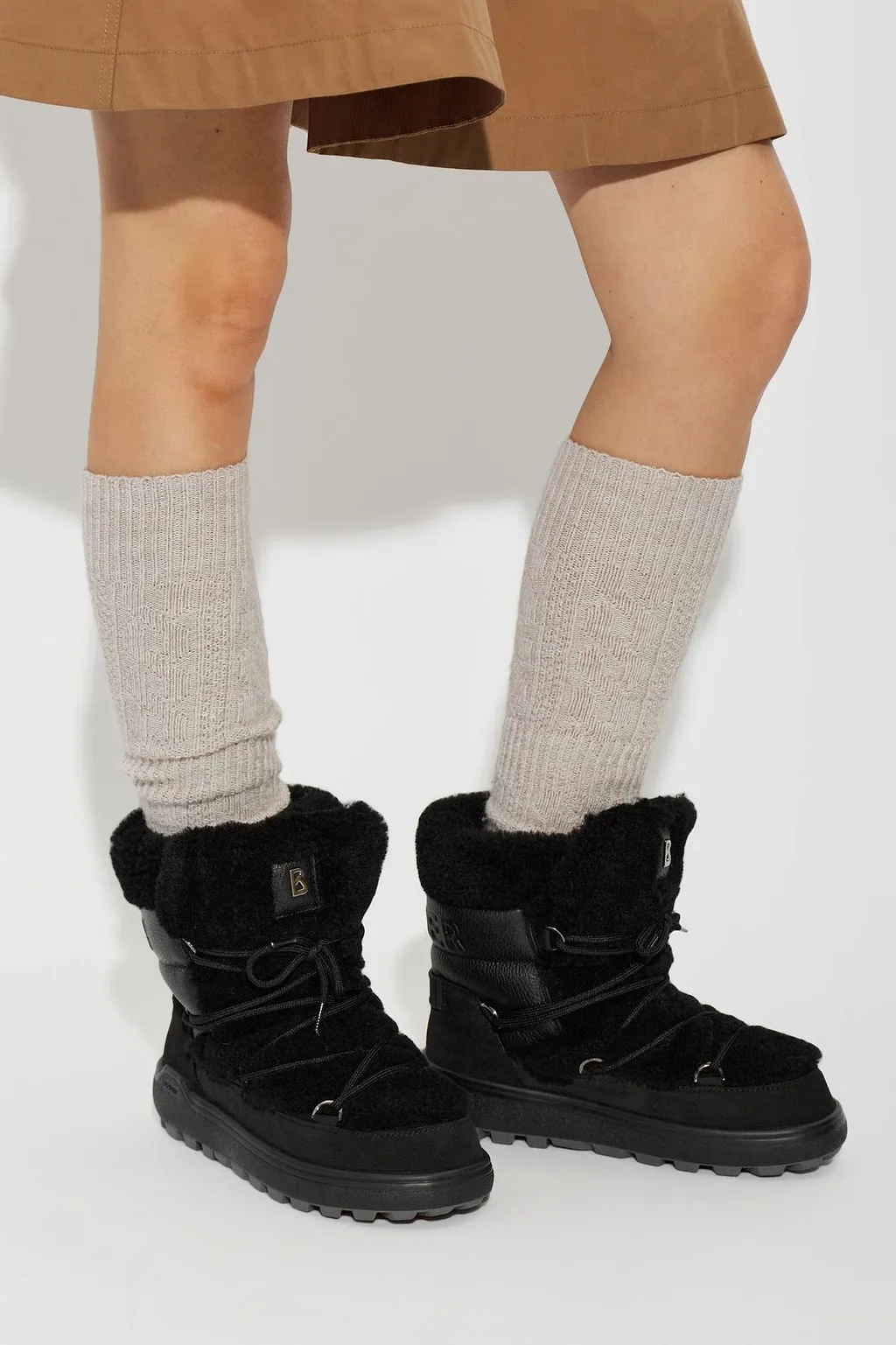 Bogner Chamonix Shearling Snow Boots