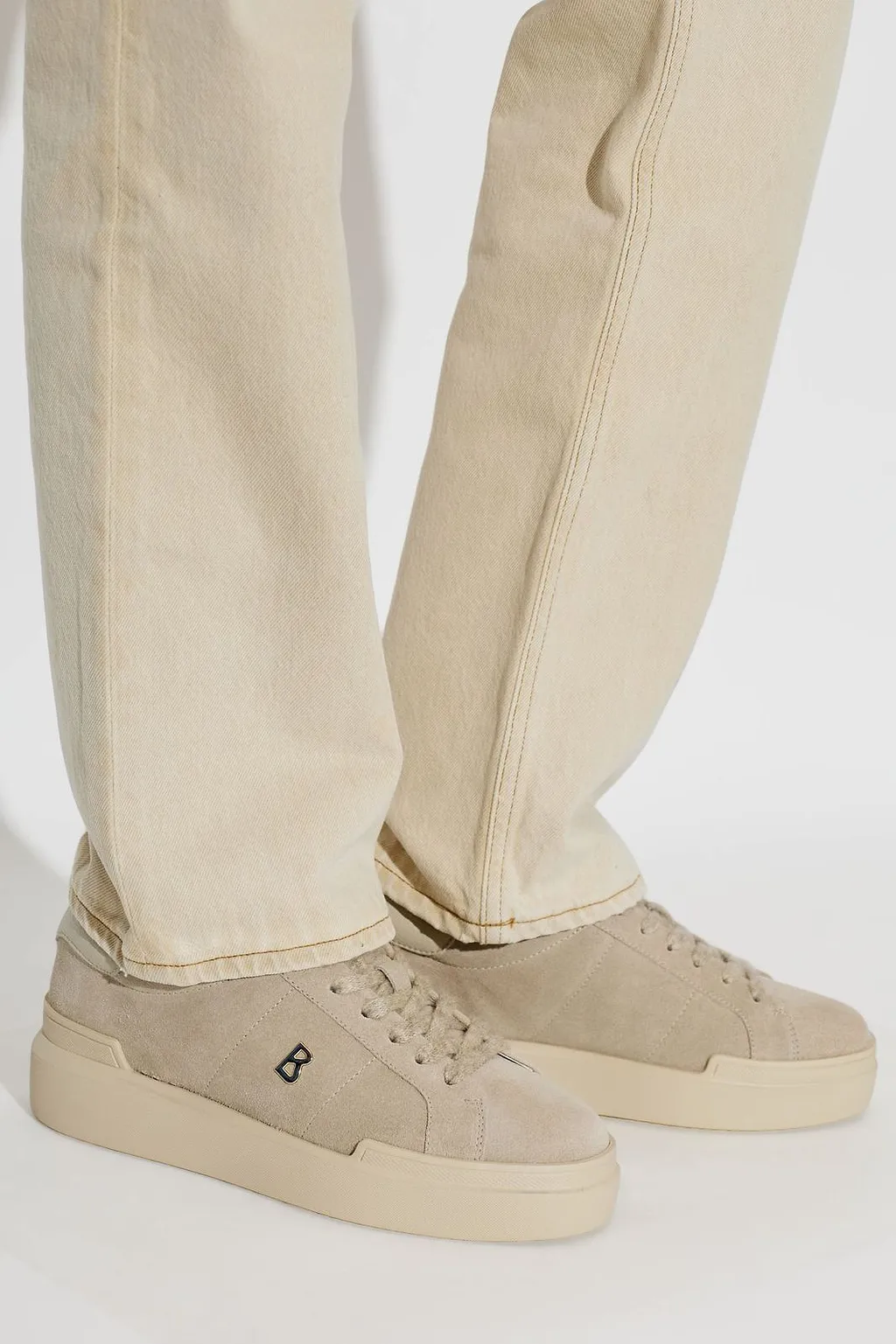 Bogner Hollywood Shearling Low-Top Sneakers