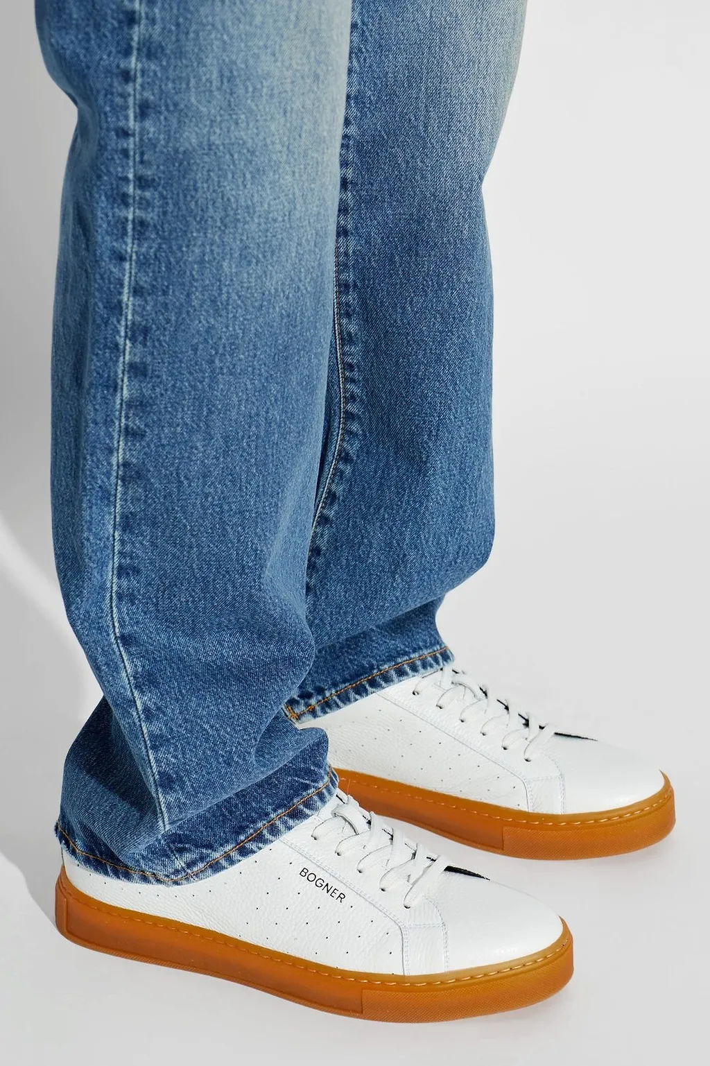 Bogner Rome 2 Perforated Low-Top Sneakers