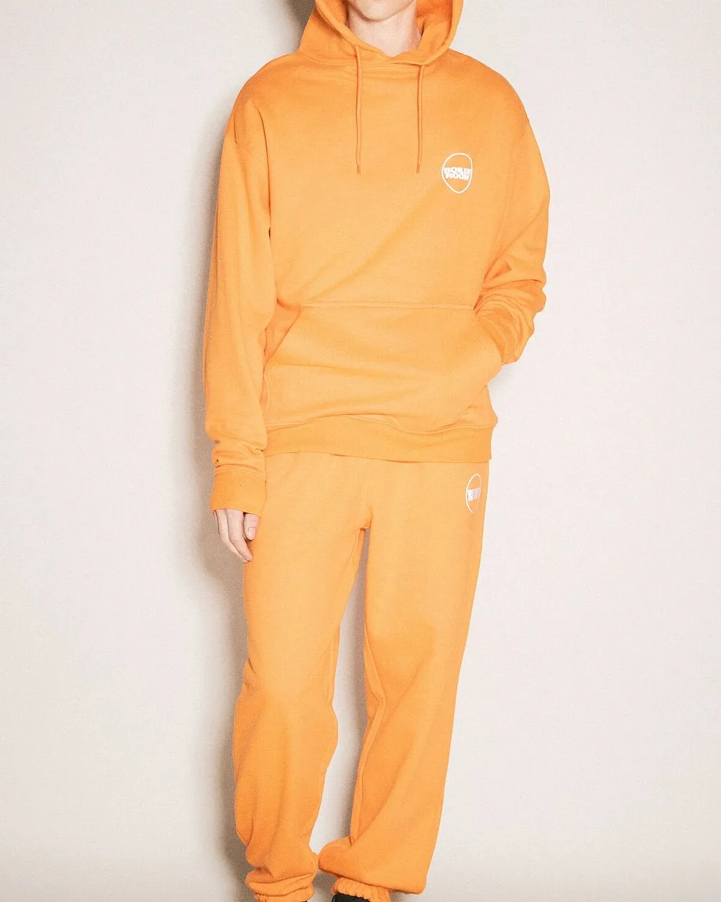 Boiler Room Logo Print Hooded Pullover