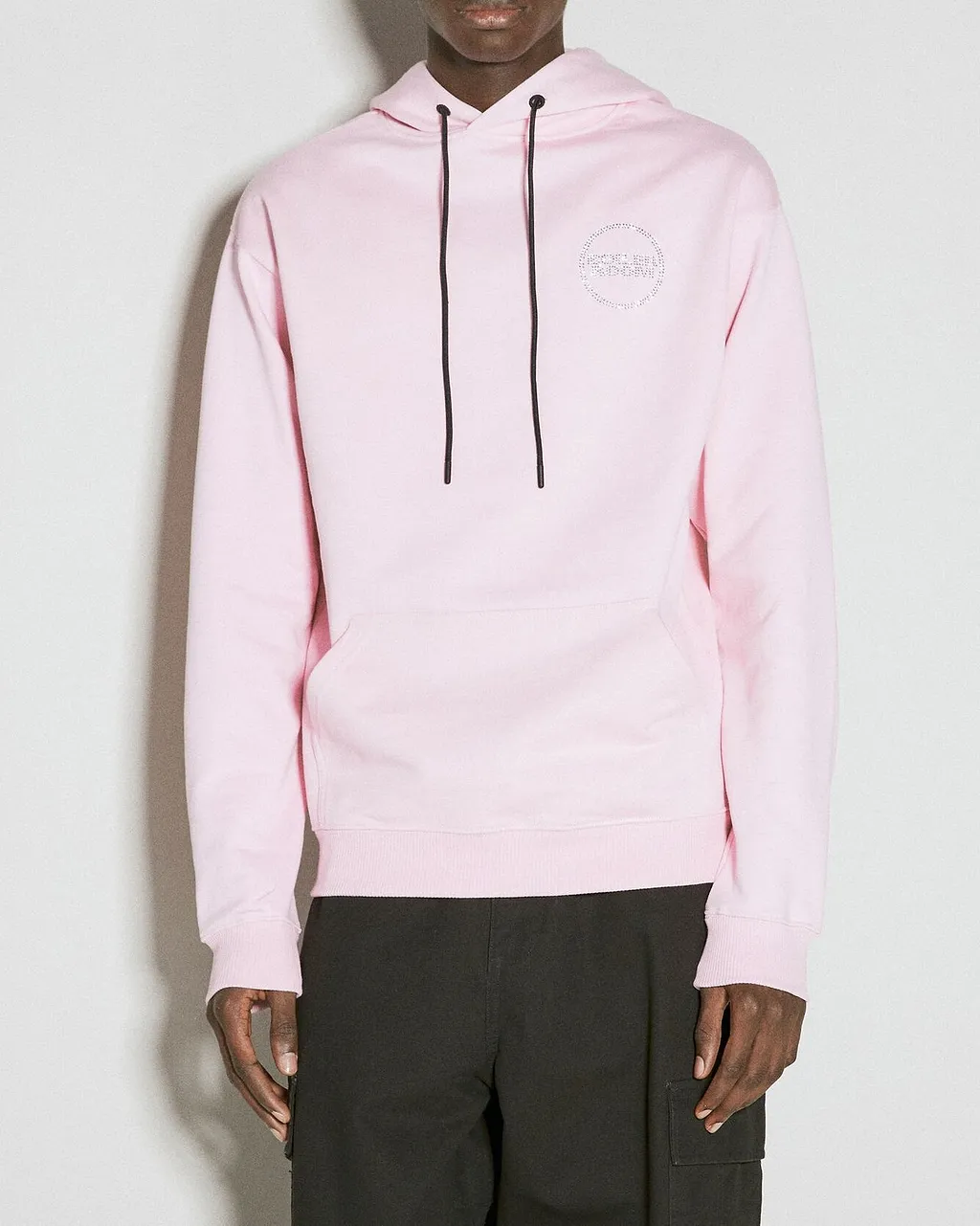 Boiler Room Hooded Sweatshirt With Diamante Logo