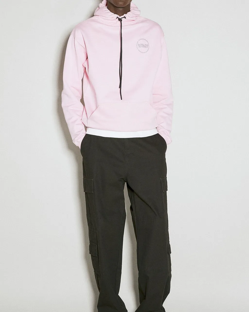 Boiler Room Hooded Sweatshirt With Diamante Logo